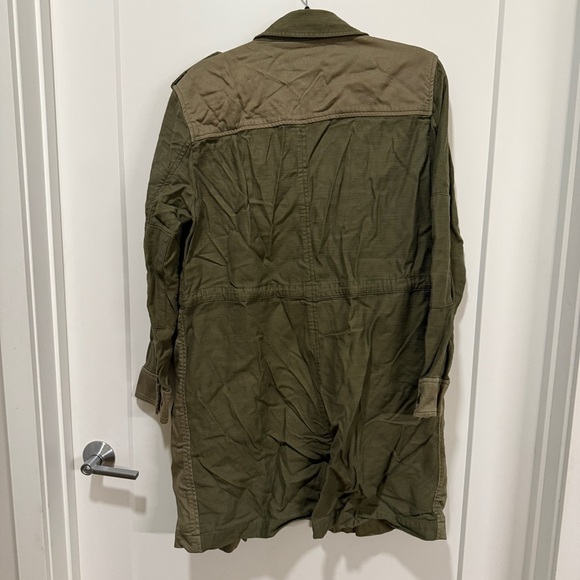 GAP Colorblock Olive Green Utility Field Jacket M - Picture 7 of 7